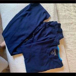 Greys Anatomy active set navy blue